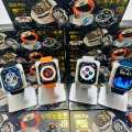Z80 Pro series 9 2.1 NFC Ultra smart watch super Amolate Display with 2 Different straps | 49mm Big HD Display | Wirless Charging and Bluetooth support Calling. 