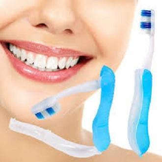 Folding Soft Toothbrush Camping Hiking Outdoor Easy To Carry Modern Mini Design