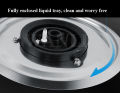 HM Built-in Single Burner Hob 1BSS - Stainless Steel - Counter Top - Auto ignition - Gas Stove. 