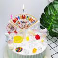 Candle | Fan Birthday candle| Flabellum music Birthday candle  | Surprise clown reusable Birthday candle |Novelty Candle for cake , Birthday fun , Kids Birthday cake | In best quality. 