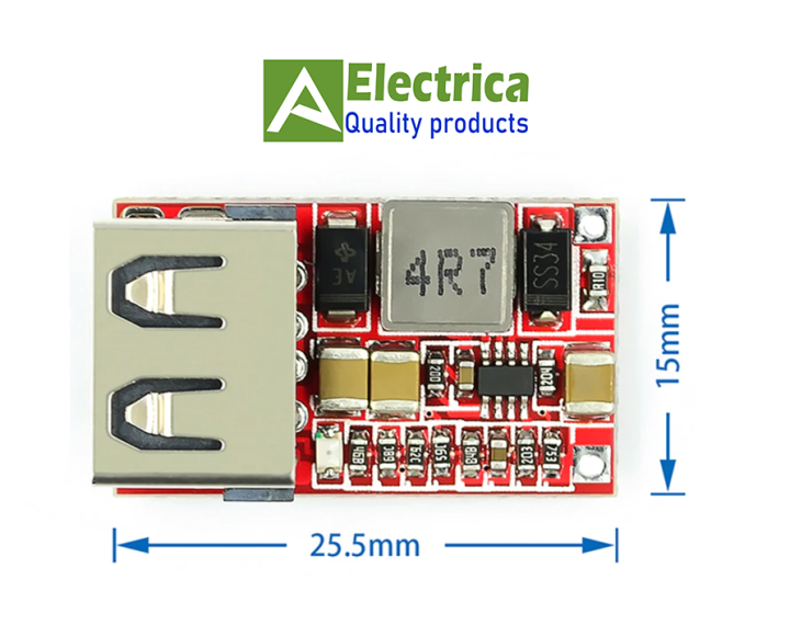 5V%202A%20CAR%20USB%20Charger%20Module%20DC-DC%205v%20Step-Down%20Power%20Supply%20Module%20-%20Image%203