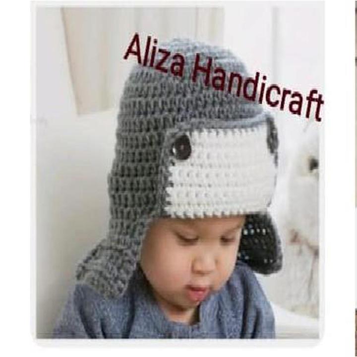 Handmade baby cap on sale