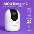 IMOU Ranger 2 3MP Indoor WiFi Camera – Smart Night Vision, Two-Way Audio, Motion Alerts, Pan & Tilt | Orient CCTV. 
