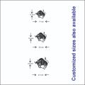 Sticker signe astrologique,Taurus Bull animal - Bull clip art elegant decor. 