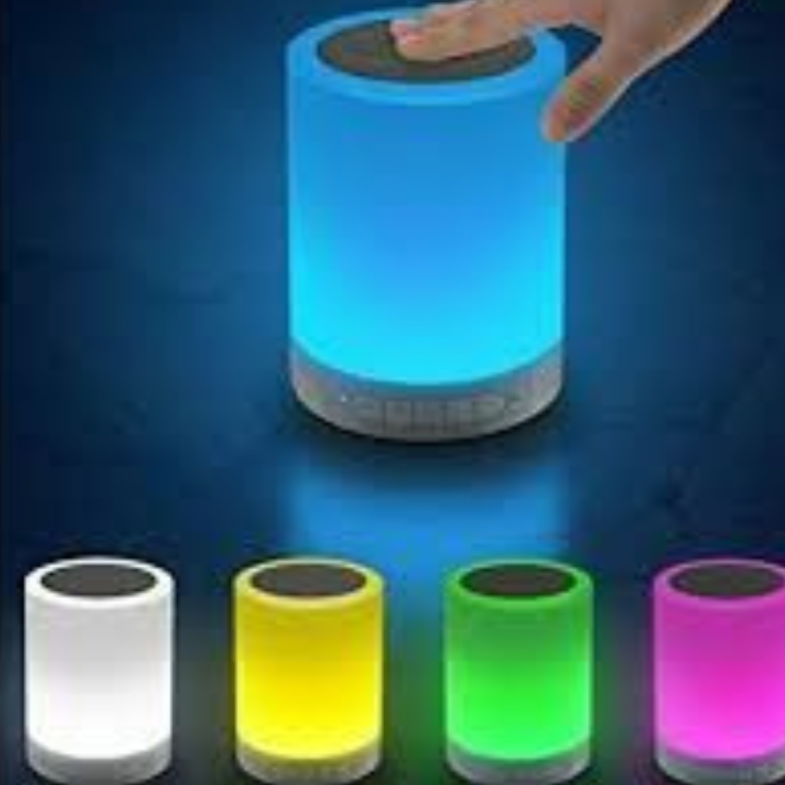 Multifunctional Wireless Portable Bluetooth LED Touch Lamp Speaker with ...