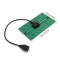 5.5V 300mA 1 65W Solar Panel Power Bank USB Mobile Phone Charger Portable Charging Board Device Outdoor Hiking. 