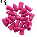Soft Silicone Pet Dog Cat Paw Claw Control Sheath Nail Caps. 