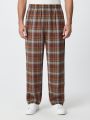 check Printed Slim Baggy Style Trouser - Fashionable and Comfortable Slim Fit Trouser Premium quality. 