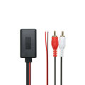 Bluetooth Adapter Universal Car Wireless Bluetooth Module Adapter AUX Audio 2 RCA Auxiliary Cable Car Radio Connection Bluetooth Module Wire. 