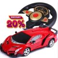 Remote Control Car RC Cars - Steering Control Speed cars - Color Red Orange Grey White, Race Toy use Rechargeable Batteries, Fast Drive, Cool Birthday Gifts for Boys Age 3 4 5 6 7 8 9 10 11 Year Old Kids Toys. 
