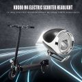 10 Inch Electric Scooter Headlight Lamp E-Scooter Front Light for Kick Scooter Accessories Parts. 