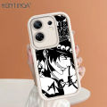 Hontinga for Infinix Zero 30 4G Back Cover Anime Luffy Pattern Case Ladder Soft Rubber Mobile Phone Cover. 