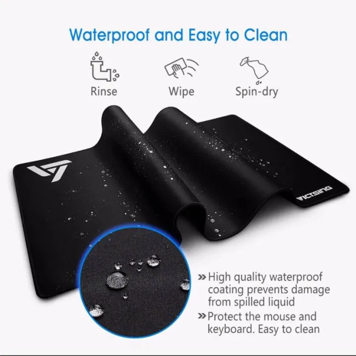XXL%20large%20gaming%20mouse%20pad%20Victsing%20Large%20Gaming%20Mouse%20Pad%20Computer%20Keyboard%20Mousepad%20Mouse%20Mat,%20Water-Resistant,%20Non-Slip%20Base,%20Durable%20Stitched%20Edges,%20Ideal%20For%20Both%20Gaming%20Black%20-%20Image%205
