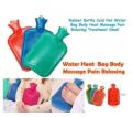 Rubber Water Bottle Slimming Therapy Great for Pain Relief Massage Warm Relaxing Hot and Cold Therapy (Multi Colour), Durable Hot Water Bag for Hot Compress and Heat Therapy For Men and Women. 