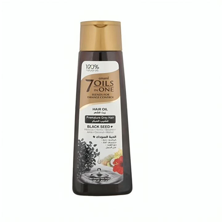 Emami 7 In 1 Black Seed Hair Oil 200ml