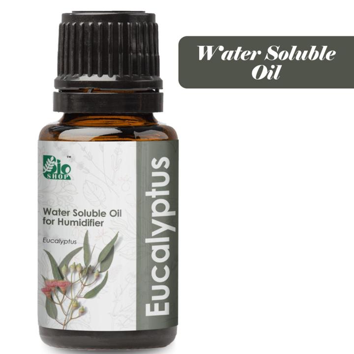 Water-Soluble Eucalyptus Oil for Humidifier Aromatherapy Oil for Diffuser | Water Soluble Essential Oils Air Freshening