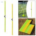 Soccer Agility Training Pole Agility Marker Football Training Marking Pole. 