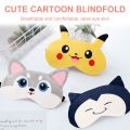 【Happier】 Cute Pikachu Plush Cartoon Anime Sleep Mask For Eyes Essential For Sleep Aid & Remedy For Sleeping To Sleep Better. 
