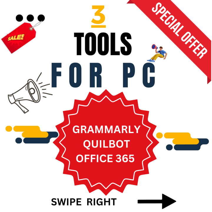 pack of 3 tools for pc/mobile