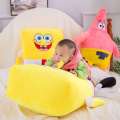 BENNETTGC 50cm Soft Creative Children Gift Stuffed Cartoon SpongeBob Patrick Toy Sofa Pillow Plush Doll. 