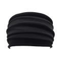 Extra wide Yoga headband Breathable Elastic Fold Hair band Ladies Wide Sports turban for Yoga Sports Outdoor activities Exercise Fashion accessory. 