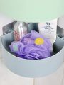 Corner Shelf Bathroom Kitchen Rack Self Adhesive Shower Caddy Plastic Triangle Wall Mount Storage Basket. 