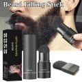 Hair Filler Beard Thicken Powder Mustache styling Pen + Brush For Temporary Facial Hair Color Fillers Hair Regrowth Powders. 
