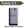 Nokia 2.1 Carbon Fiber Back Matte Skin. 