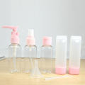 Makeup Container Bottle Travel Accessories Travel Cosmetics  Bottle Plastic Transparent Empty. 