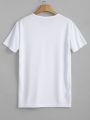 Pure White Plane  - T Shirt for Men and Boys Imported Stuff Half Sleeves { NEXT WEAR }. 