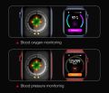 T500+PLUS 1.54inch Bluetooth Call Smartwatch Heart Rate Sleep Monitor Women Men Sports Smart Watch with Remote Music/Camera Calendar Stopwatch. 