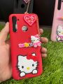 Realme_6i_key chain style_Hello Kitty cover_Mickey mouse case_Girls Fancy soft case_Realme_6i Girls Back cover. 
