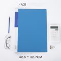 a3 information book 8 open folder transparent insert drawing sketch art album storage folder 8K storage book. 