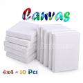 Canvas Broad Size 4 x 4 Inch pack of 10 pcs. 