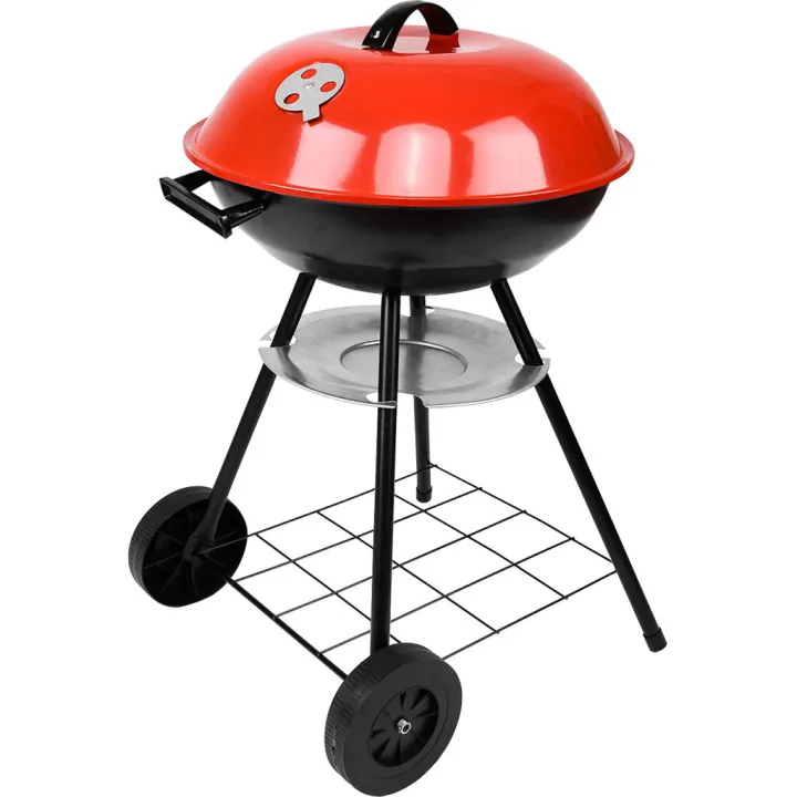22%20Inch%20BBQ%20Charcoal%20Grill%20Round%20Kettle%20-%20Barbecue%20Grill%20With%20Lid%20and%20Wheels%20-%20Image%205