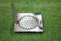 Floor Drain Cover 6 Inch Size, Drain Grate, Floor Waste Grille, Drain Strainer, Floor Grate Cover, Drain Cover Plate, Floor drain cover, Bathroom floor grating, Stainless steel floor drain, Shower drain cover, Floor waste grate, Square drain cover. 