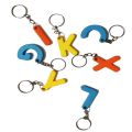 Single Letter Keychains. 