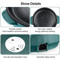 Electric MultiCooker Electric Frying Pan 220V Househould Barbecue Fried Steak Fish Omelette Frying Pan Non-stick Cooking Machine. 