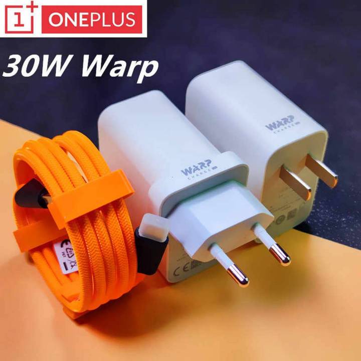 Original Oneplus Warp charger 30w Super Charger Charging Charger 30W 6A for Dash Chargers Oneplus 5t Adapter For OnePlus 9 pro/9R/8T/ 8 nord n100 8T/8/7T/7/6T/6/5/ 6A Cable