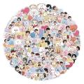 60pcs Korea Kpop Team Bangtan Boys Deco DIY Kawaii Stickers For Car Helmet Gift Box Bicycle Guitar Decal Notebook Skate Computer. 