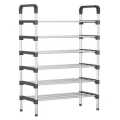 6 Layer Stainless Steel Layer Shoe Rack. 