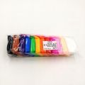 Pack Of -12 Fomic Polymer Light Clay Slime Play dough For Kids With Free Tools. 