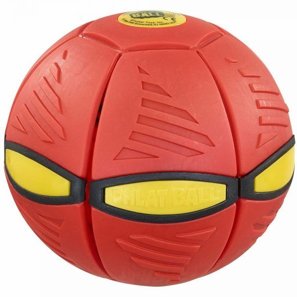 Phlat Ball V3 Flash - Throw a Flat Disc, Catch a Light-Up Ball