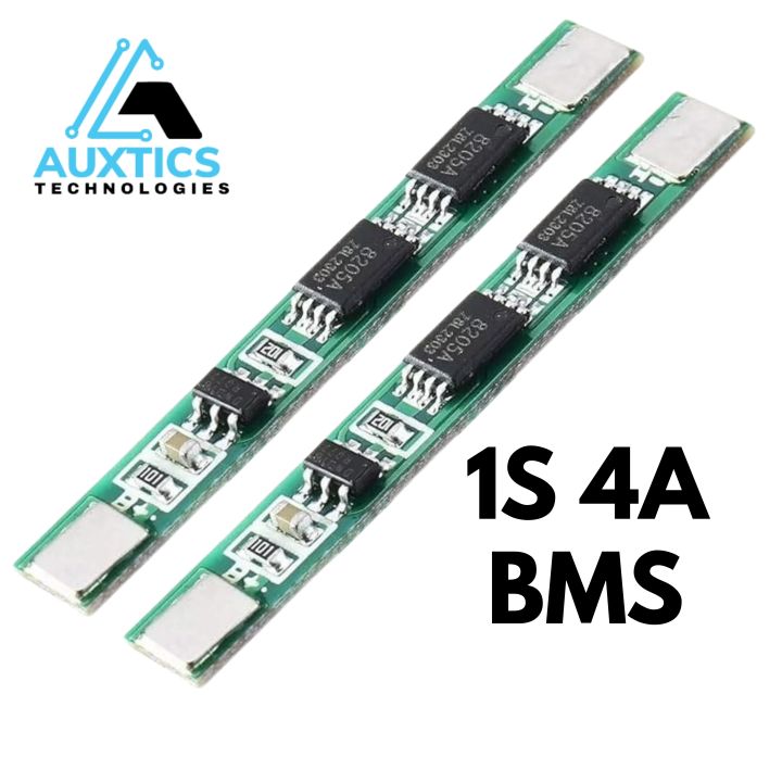 1S 4A BMS Module | Lithium Battery Protection Board | Overcharge & Overcurrent Protection