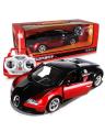 R/C Bugatti Car With Opening Doors Function - Rechargeable - Red. 