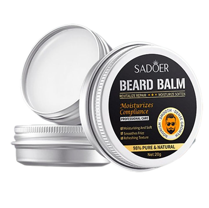 SADOER Men Beard Care Moisturizing & Growth Blam Natural Beard Balm For Men-20g