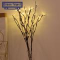 Green forest Branch Lamp Warmly Light LED Lamp Ceremony Birthday Party Decoration. 