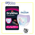 Huggies Dry Nites Pyjama Pants / Diapers - Girls- Age 3-5, 4-7, 8-15. 