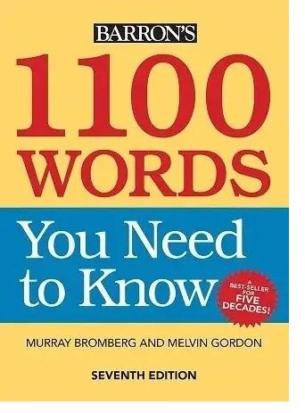 Barron’s 1100 Words You Need to Know 7th Edition