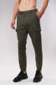 Cargo Pants - Olive Green. 